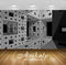 Avikalp Exclusive Awi4045 White Cubes Full HD Wallpapers for Living room, Hall, Kids Room, Kitchen,