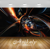 Avikalp Exclusive Awi4110 Burning Metallic Shapes Full HD Wallpapers for Living room, Hall, Kids Roo Avikalp Exclusive Awi4110 Burning Metallic Shapes Full HD Wallpapers for Living room, Hall, Kids Roo