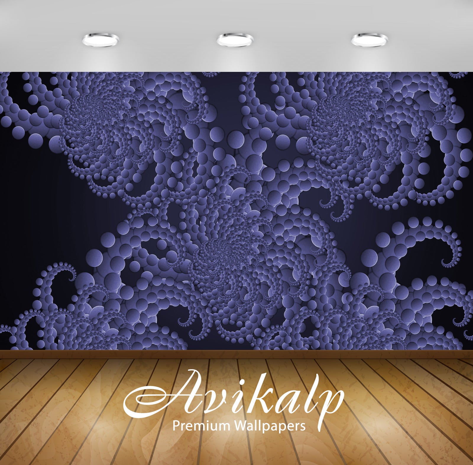 Avikalp Exclusive Awi4351 Fractal Circles Full HD Wallpapers for Living room, Hall, Kids Room, Kitch Avikalp Exclusive Awi4351 Fractal Circles Full HD Wallpapers for Living room, Hall, Kids Room, Kitch