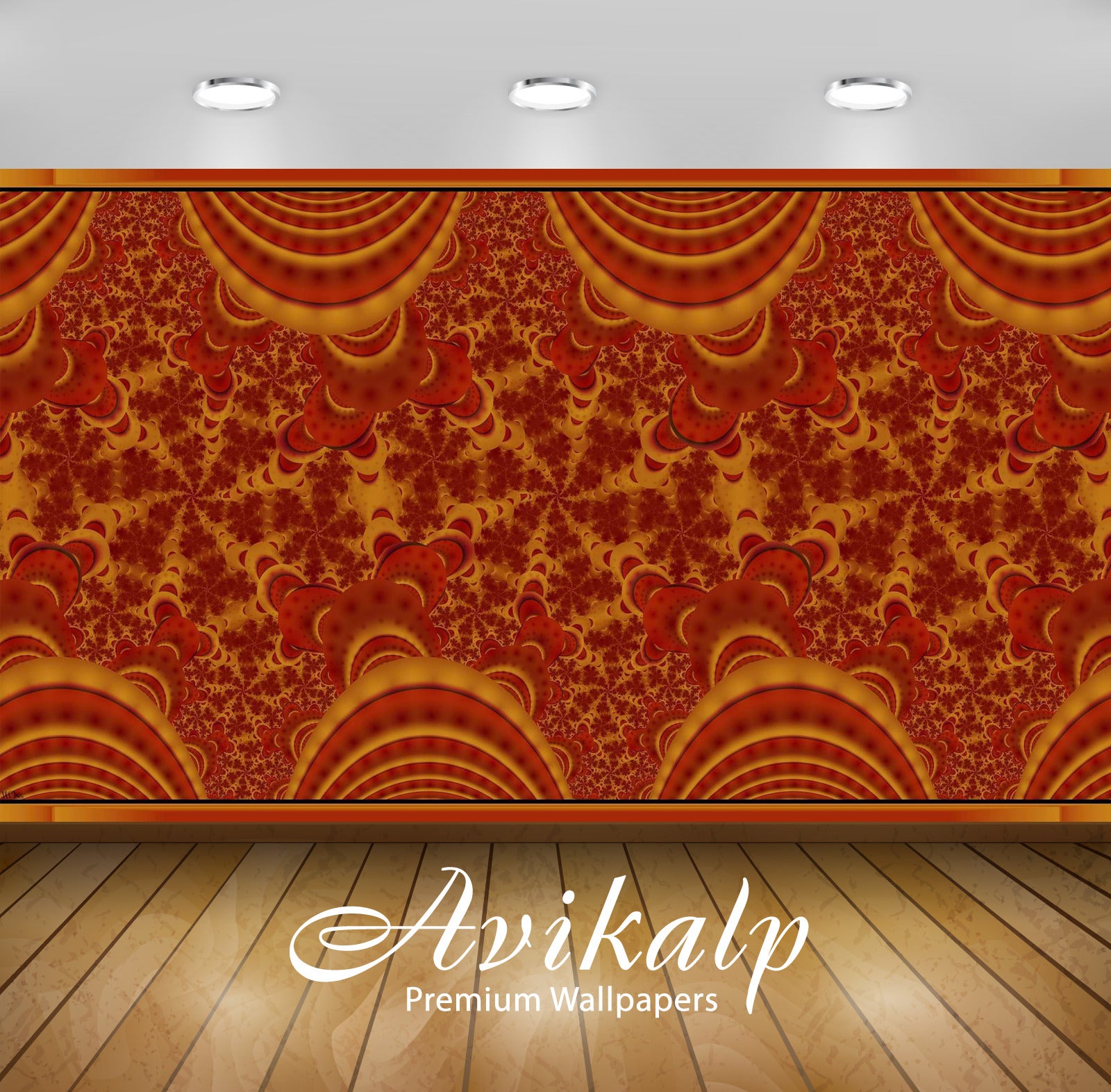 Avikalp Exclusive Awi4388 Fractal Pattern Full HD Wallpapers for Living room, Hall, Kids Room, Kitch Avikalp Exclusive Awi4388 Fractal Pattern Full HD Wallpapers for Living room, Hall, Kids Room, Kitch