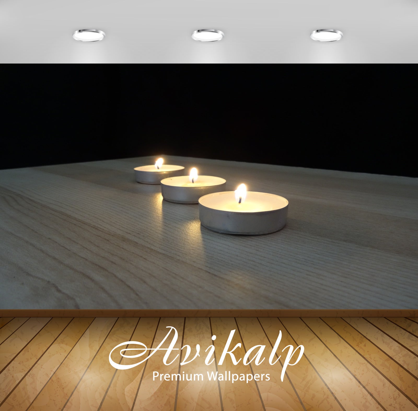 Avikalp Exclusive Premium candles HD Wallpapers for Living room, Hall, Kids Room, Kitchen, TV Backgr Avikalp Exclusive Premium candles HD Wallpapers for Living room, Hall, Kids Room, Kitchen, TV Backgr