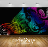 Avikalp Exclusive Awi4588 Rainbow Liquid Full HD Wallpapers for Living room, Hall, Kids Room, Kitche Avikalp Exclusive Awi4588 Rainbow Liquid Full HD Wallpapers for Living room, Hall, Kids Room, Kitche