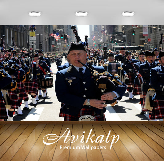 Avikalp Exclusive Awi4722 New York City Music Instrument Song Full HD Wallpapers for Living room, Ha