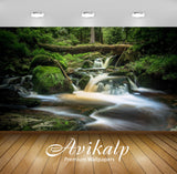 Avikalp Exclusive Awi4745 Bach Waterfall Nature Mountain Full HD Wallpapers for Living room, Hall, K Avikalp Exclusive Awi4745 Bach Waterfall Nature Mountain Full HD Wallpapers for Living room, Hall, K