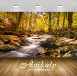 Avikalp Exclusive Awi4767 Fall Foliage Waterfall Nature Mountain Full HD Wallpapers for Living room, Avikalp Exclusive Awi4767 Fall Foliage Waterfall Nature Mountain Full HD Wallpapers for Living room,