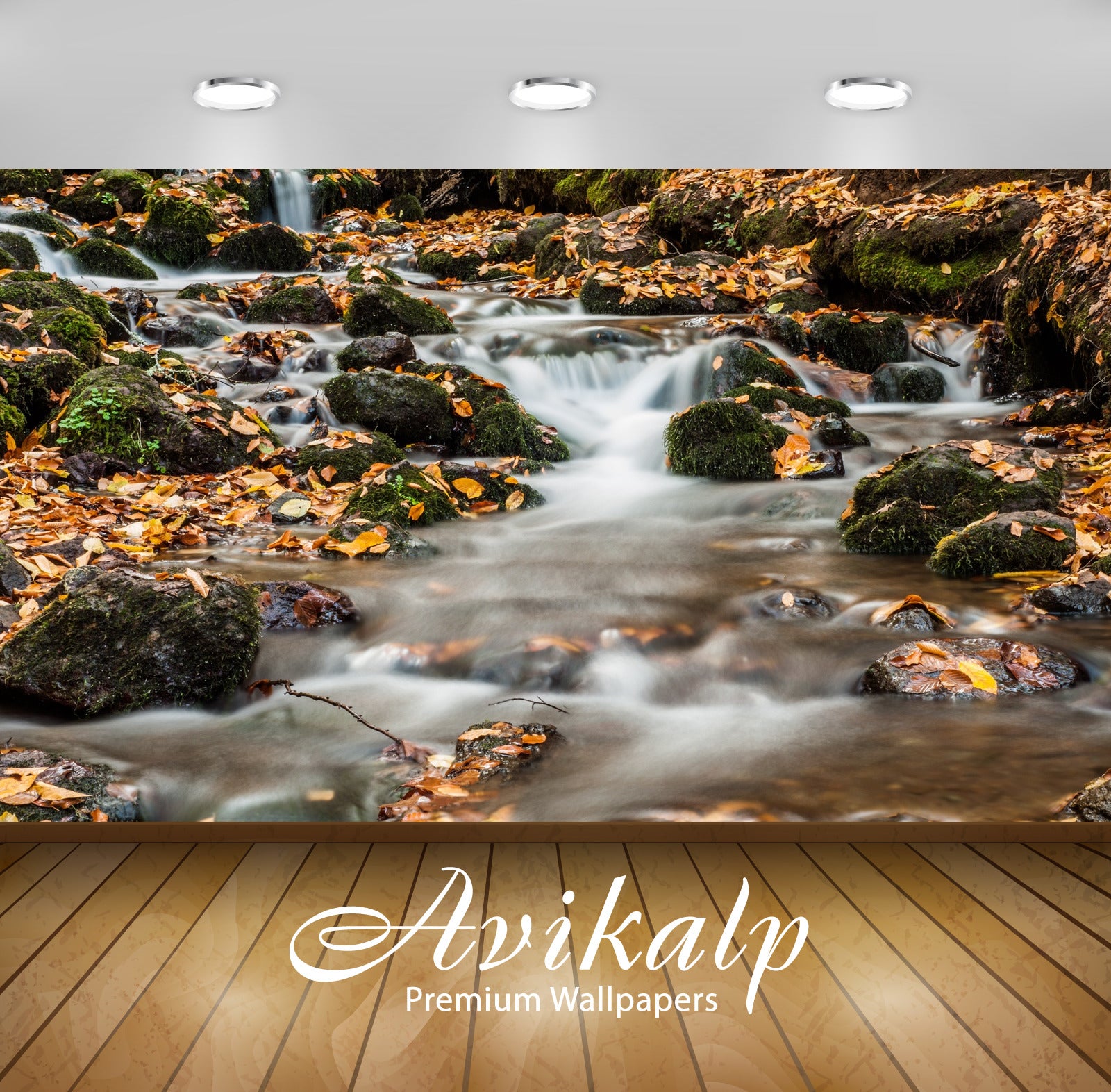 Avikalp Exclusive Awi4772 Forest Waterfall Nature Mountain Full HD Wallpapers for Living room, Hall, Avikalp Exclusive Awi4772 Forest Waterfall Nature Mountain Full HD Wallpapers for Living room, Hall,