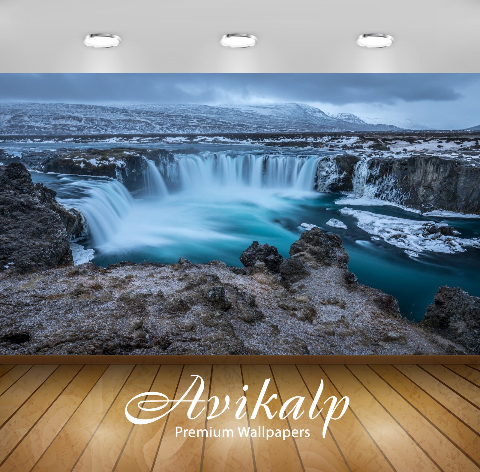 Avikalp Exclusive Awi4795 Iceland Waterfall Nature Mountain Full HD Wallpapers for Living room, Hall Avikalp Exclusive Awi4795 Iceland Waterfall Nature Mountain Full HD Wallpapers for Living room, Hall