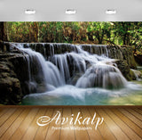 Avikalp Exclusive Awi4808 Kuang Si Falls Waterfall Nature Mountain Full HD Wallpapers for Living roo Avikalp Exclusive Awi4808 Kuang Si Falls Waterfall Nature Mountain Full HD Wallpapers for Living roo