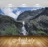Avikalp Exclusive Awi4814 Landscape Waterfall Nature Mountain Full HD Wallpapers for Living room, Ha Avikalp Exclusive Awi4814 Landscape Waterfall Nature Mountain Full HD Wallpapers for Living room, Ha
