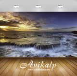 Avikalp Exclusive Awi4851 The Sea Waterfall Nature Mountain Full HD Wallpapers for Living room, Hall Avikalp Exclusive Awi4851 The Sea Waterfall Nature Mountain Full HD Wallpapers for Living room, Hall