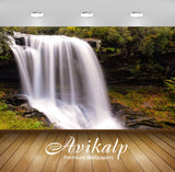 Avikalp Exclusive Awi4878 Waterfall Nature Mountain Full HD Wallpapers for Living room, Hall, Kids R Avikalp Exclusive Awi4878 Waterfall Nature Mountain Full HD Wallpapers for Living room, Hall, Kids R