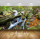 Avikalp Exclusive Awi4883 Waterfall Nature Mountain Full HD Wallpapers for Living room, Hall, Kids R Avikalp Exclusive Awi4883 Waterfall Nature Mountain Full HD Wallpapers for Living room, Hall, Kids R