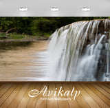 Avikalp Exclusive Awi4919 Waterfall Nature Mountain Full HD Wallpapers for Living room, Hall, Kids R Avikalp Exclusive Awi4919 Waterfall Nature Mountain Full HD Wallpapers for Living room, Hall, Kids R
