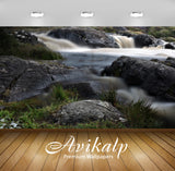 Avikalp Exclusive Awi4943 Waterfall Nature Mountain Full HD Wallpapers for Living room, Hall, Kids R Avikalp Exclusive Awi4943 Waterfall Nature Mountain Full HD Wallpapers for Living room, Hall, Kids R