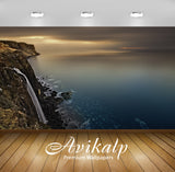 Avikalp Exclusive Awi4957 Waterfall Nature Mountain Full HD Wallpapers for Living room, Hall, Kids R Avikalp Exclusive Awi4957 Waterfall Nature Mountain Full HD Wallpapers for Living room, Hall, Kids R