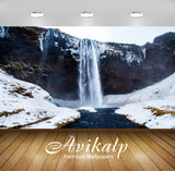 Avikalp Exclusive Awi4963 Waterfall Nature Mountain Full HD Wallpapers for Living room, Hall, Kids R Avikalp Exclusive Awi4963 Waterfall Nature Mountain Full HD Wallpapers for Living room, Hall, Kids R