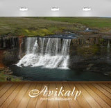 Avikalp Exclusive Awi4985 Iceland Waterfall Mountain Full HD Wallpapers for Living room, Hall, Kids Avikalp Exclusive Awi4985 Iceland Waterfall Mountain Full HD Wallpapers for Living room, Hall, Kids