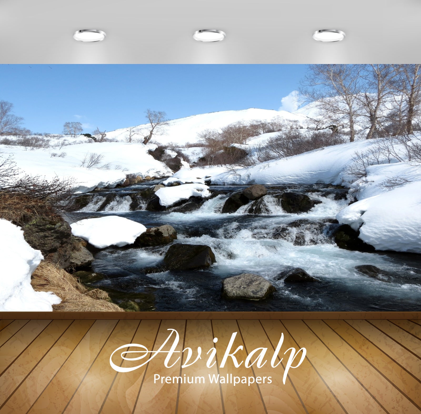 Avikalp Exclusive Awi5026 Waterfall Mountain Full HD Wallpapers for Living room, Hall, Kids Room, Ki Avikalp Exclusive Awi5026 Waterfall Mountain Full HD Wallpapers for Living room, Hall, Kids Room, Ki