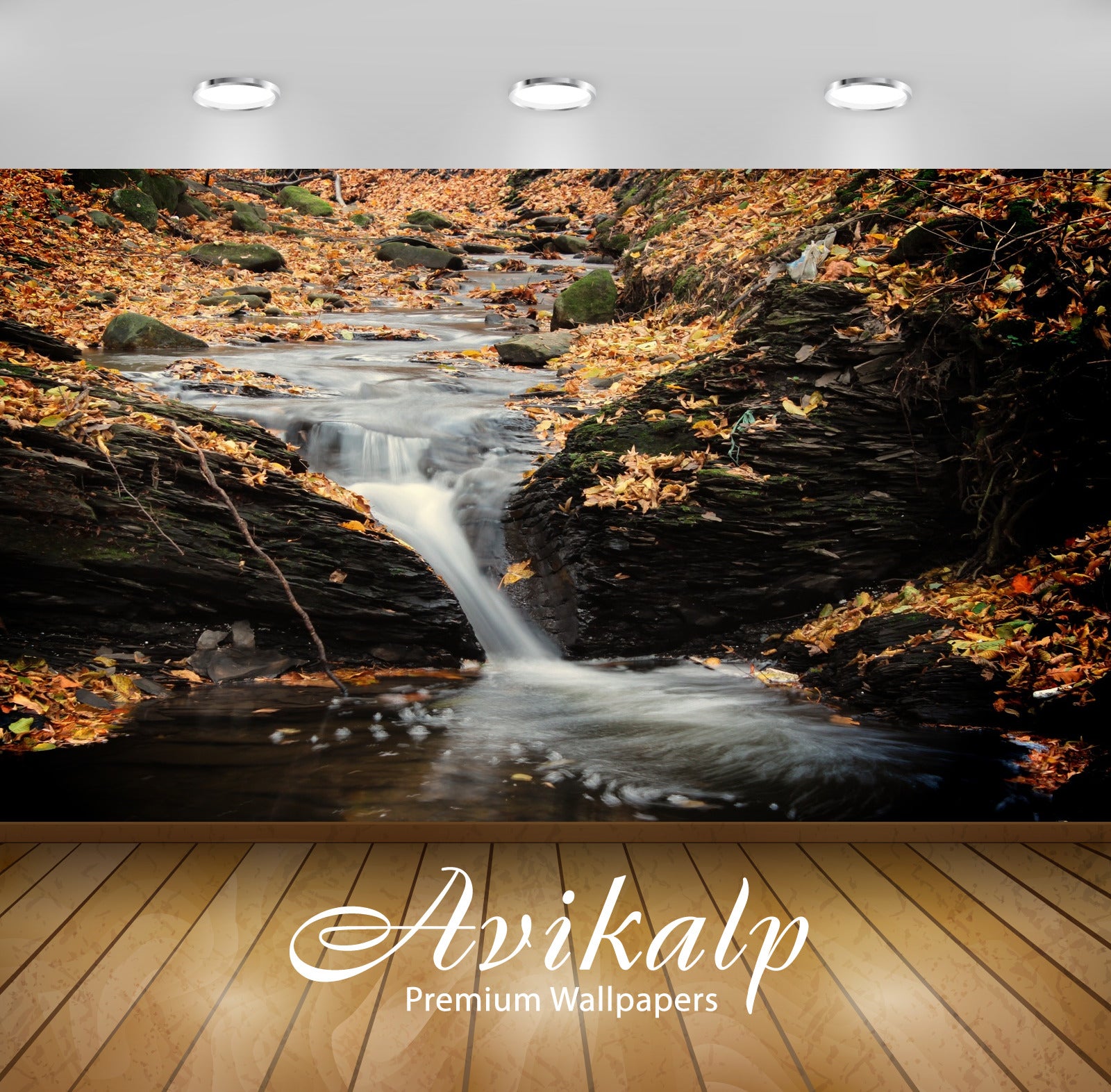 Avikalp Exclusive Awi5037 Waterfall Mountain Full HD Wallpapers for Living room, Hall, Kids Room, Ki Avikalp Exclusive Awi5037 Waterfall Mountain Full HD Wallpapers for Living room, Hall, Kids Room, Ki