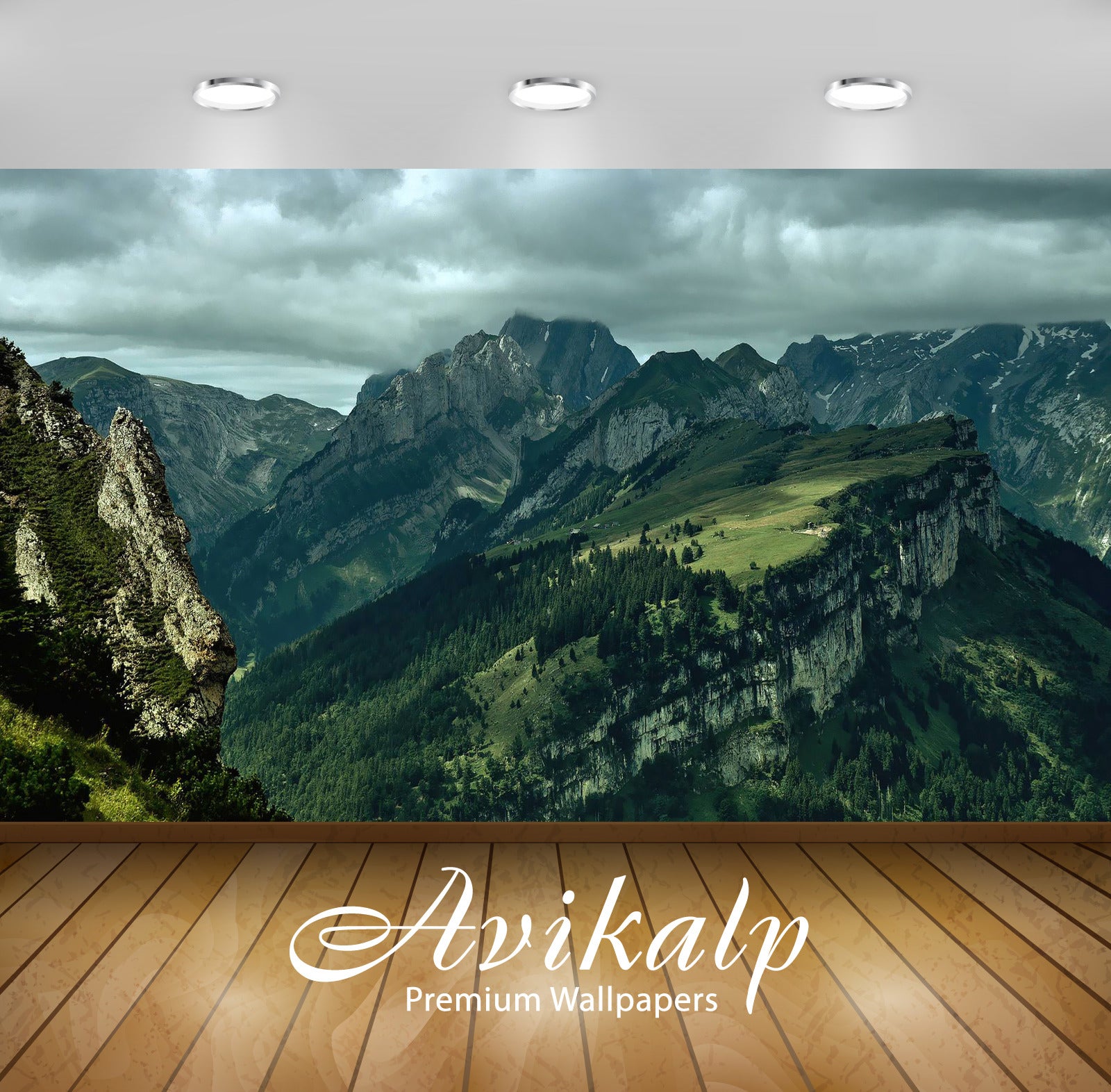 Avikalp Exclusive Awi5060 Alpstein Nature Full HD Wallpapers for Living room, Hall, Kids Room, Kitch Avikalp Exclusive Awi5060 Alpstein Nature Full HD Wallpapers for Living room, Hall, Kids Room, Kitch