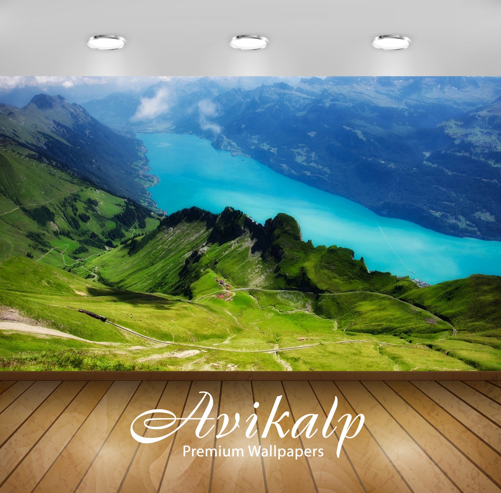 Avikalp Exclusive Awi5062 Amazing Blue Lake Brienz Nature Full HD Wallpapers for Living room, Hall, Avikalp Exclusive Awi5062 Amazing Blue Lake Brienz Nature Full HD Wallpapers for Living room, Hall,