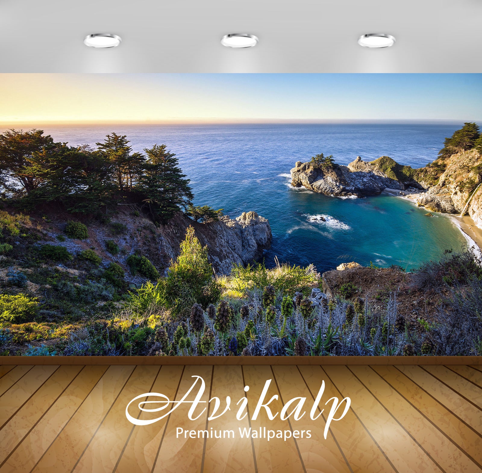 Avikalp Exclusive Awi5083 Amazing Tidefall In Mcway Cove Nature Full HD Wallpapers for Living room, Avikalp Exclusive Awi5083 Amazing Tidefall In Mcway Cove Nature Full HD Wallpapers for Living room,