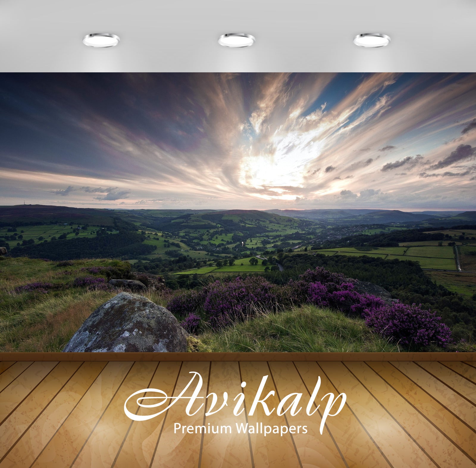 Avikalp Exclusive Awi5200 Beautiful Sky Above The Hills Nature Full HD Wallpapers for Living room, H Avikalp Exclusive Awi5200 Beautiful Sky Above The Hills Nature Full HD Wallpapers for Living room, H