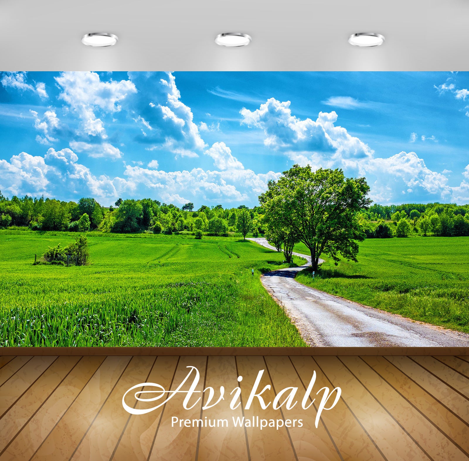 Avikalp Exclusive Awi5202 Beautiful Summer Day Nature Full HD Wallpapers for Living room, Hall, Kids Avikalp Exclusive Awi5202 Beautiful Summer Day Nature Full HD Wallpapers for Living room, Hall, Kids