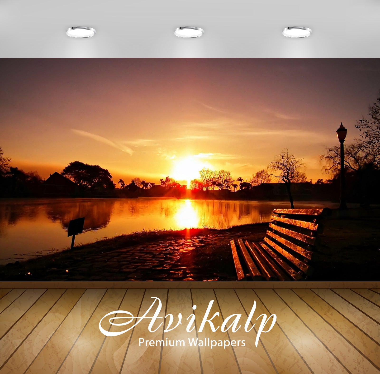 Avikalp Exclusive Awi5207 Beautiful Sunset Nature Full HD Wallpapers for Living room, Hall, Kids Roo Avikalp Exclusive Awi5207 Beautiful Sunset Nature Full HD Wallpapers for Living room, Hall, Kids Roo