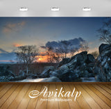 Avikalp Exclusive Awi5217 Beautiful Sunset Over The Rocks Nature Full HD Wallpapers for Living room, Avikalp Exclusive Awi5217 Beautiful Sunset Over The Rocks Nature Full HD Wallpapers for Living room,