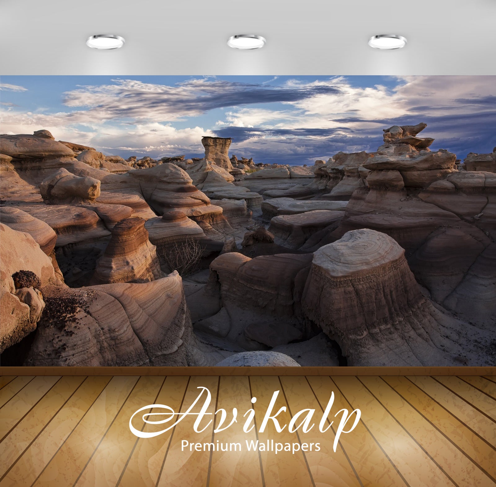 Avikalp Exclusive Awi5239 Bisti De Na Zin Wilderness Nature Full HD Wallpapers for Living room, Hall Avikalp Exclusive Awi5239 Bisti De Na Zin Wilderness Nature Full HD Wallpapers for Living room, Hall