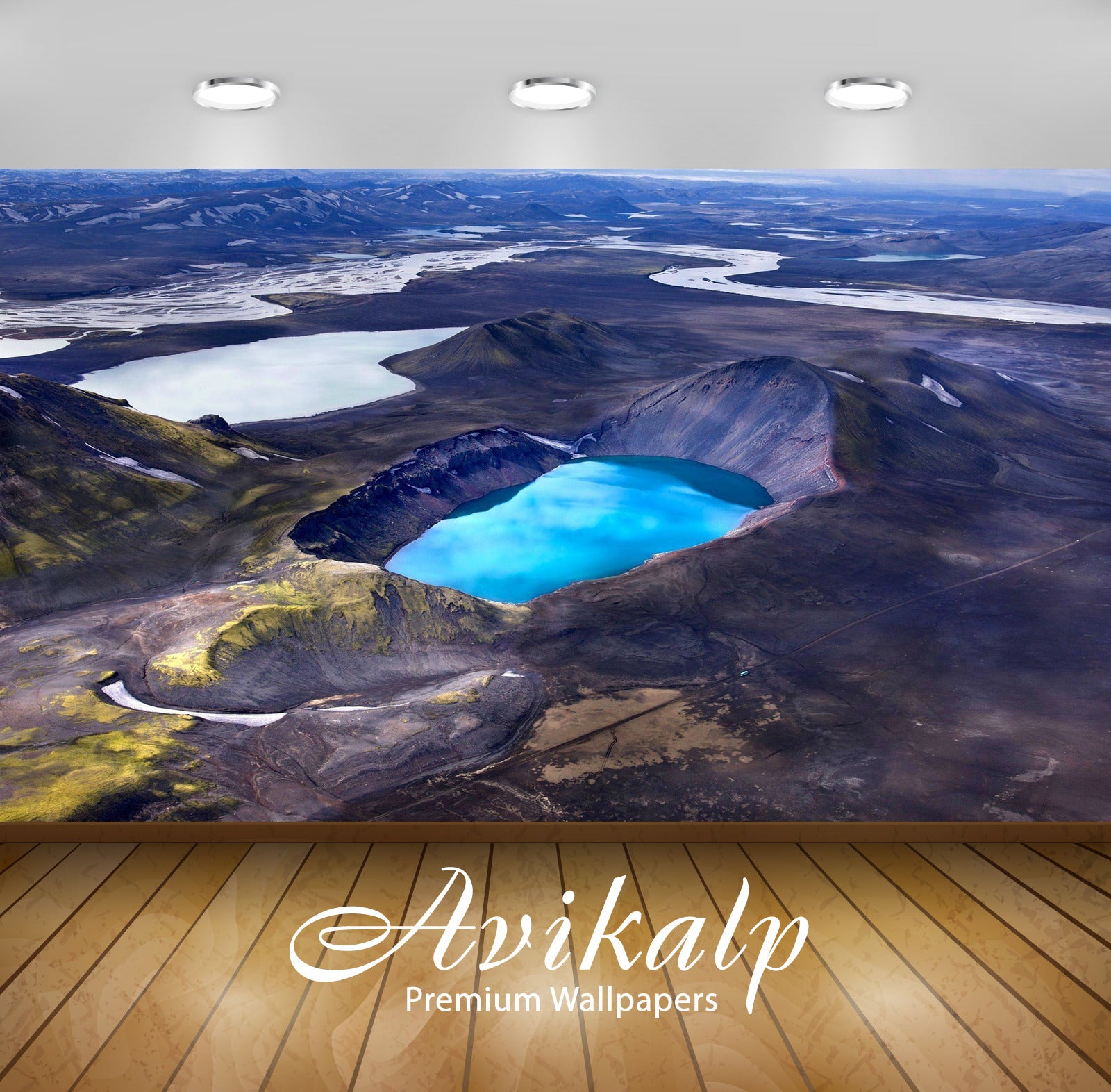 Avikalp Exclusive Awi5244 Blue Lake In Eyjafjallajokull Volcano Nature Full HD Wallpapers for Living Avikalp Exclusive Awi5244 Blue Lake In Eyjafjallajokull Volcano Nature Full HD Wallpapers for Living