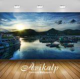 Avikalp Exclusive Awi5263 Boats On The Lake Nature Full HD Wallpapers for Living room, Hall, Kids Ro Avikalp Exclusive Awi5263 Boats On The Lake Nature Full HD Wallpapers for Living room, Hall, Kids Ro