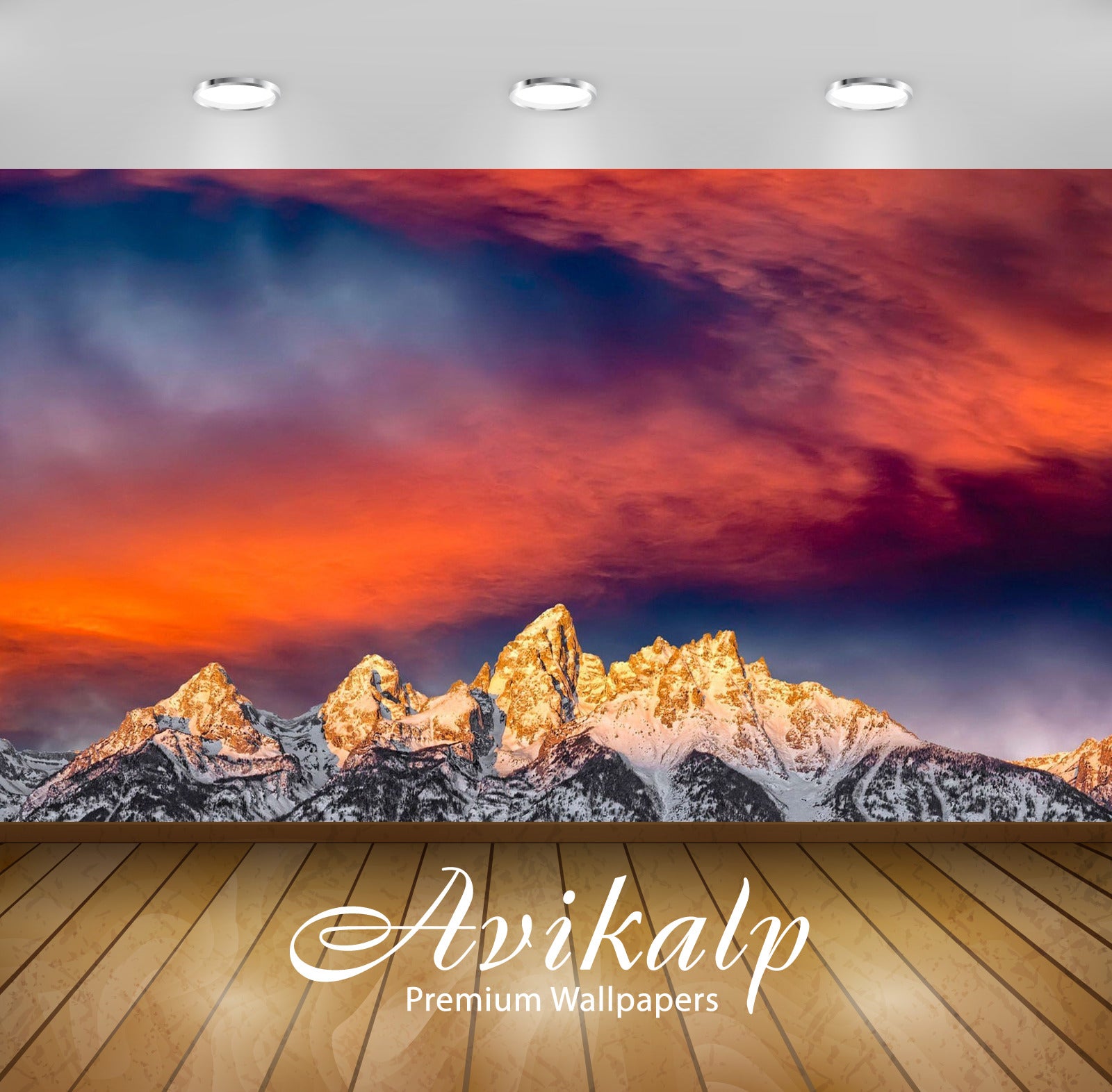 Avikalp Exclusive Awi5267 Breathtaking Sunset Over The Mountain Peaks Nature Full HD Wallpapers for Avikalp Exclusive Awi5267 Breathtaking Sunset Over The Mountain Peaks Nature Full HD Wallpapers for