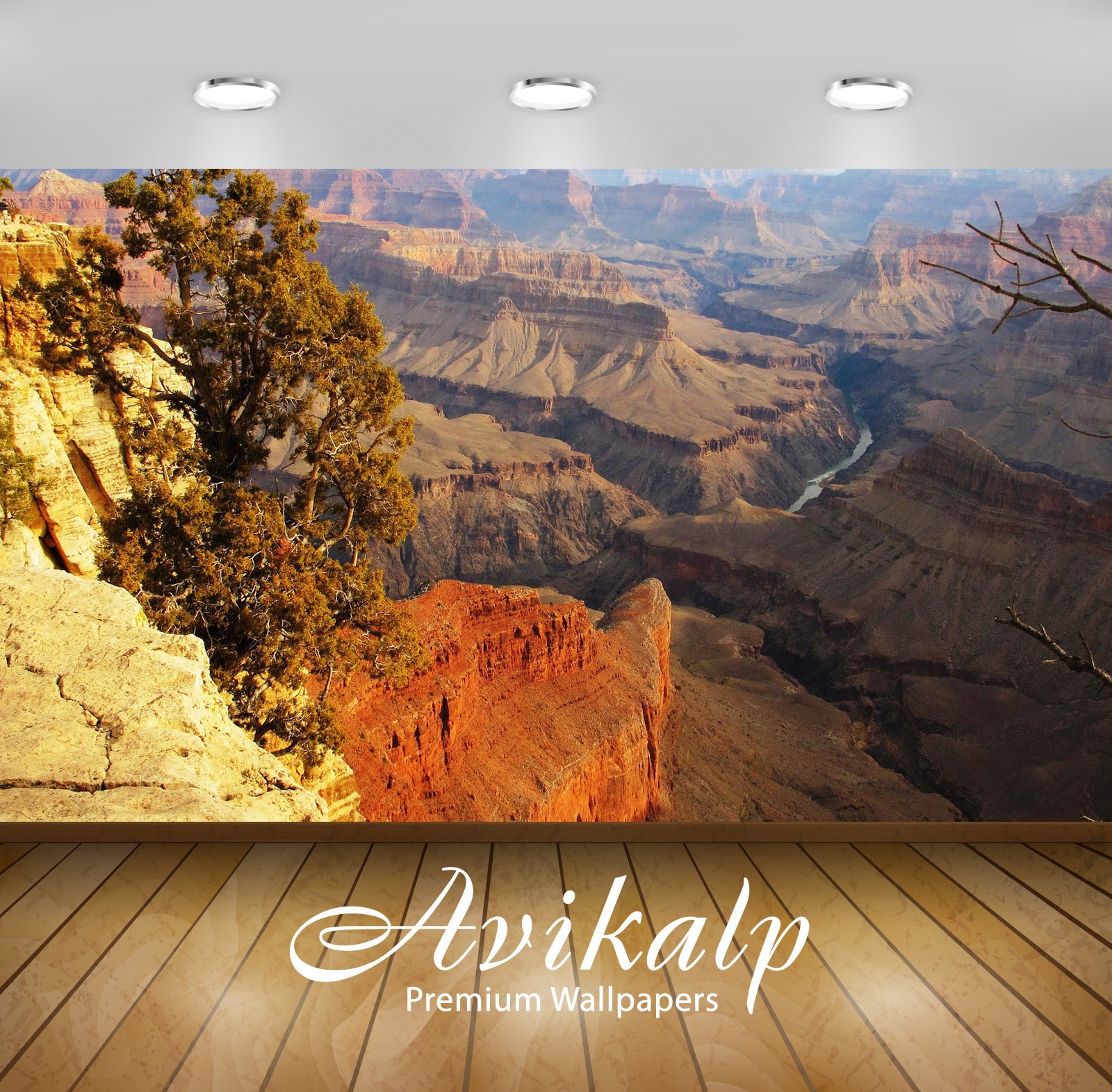 Avikalp Exclusive Awi5296 Canyon Nature Full HD Wallpapers for Living room, Hall, Kids Room, Kitchen Avikalp Exclusive Awi5296 Canyon Nature Full HD Wallpapers for Living room, Hall, Kids Room, Kitchen