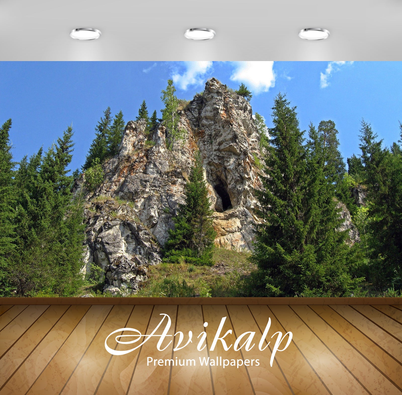 Avikalp Exclusive Awi5306 Cave In The Rocky Peak Nature Full HD Wallpapers for Living room, Hall, Ki Avikalp Exclusive Awi5306 Cave In The Rocky Peak Nature Full HD Wallpapers for Living room, Hall, Ki