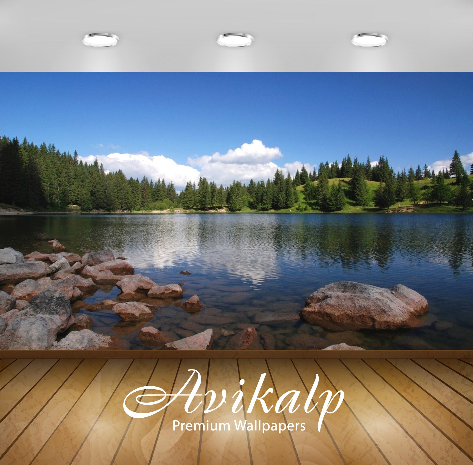 Avikalp Exclusive Awi5322 Clear Blue Sky Above The Wrinkled Lake Water Nature Full HD Wallpapers for Avikalp Exclusive Awi5322 Clear Blue Sky Above The Wrinkled Lake Water Nature Full HD Wallpapers for