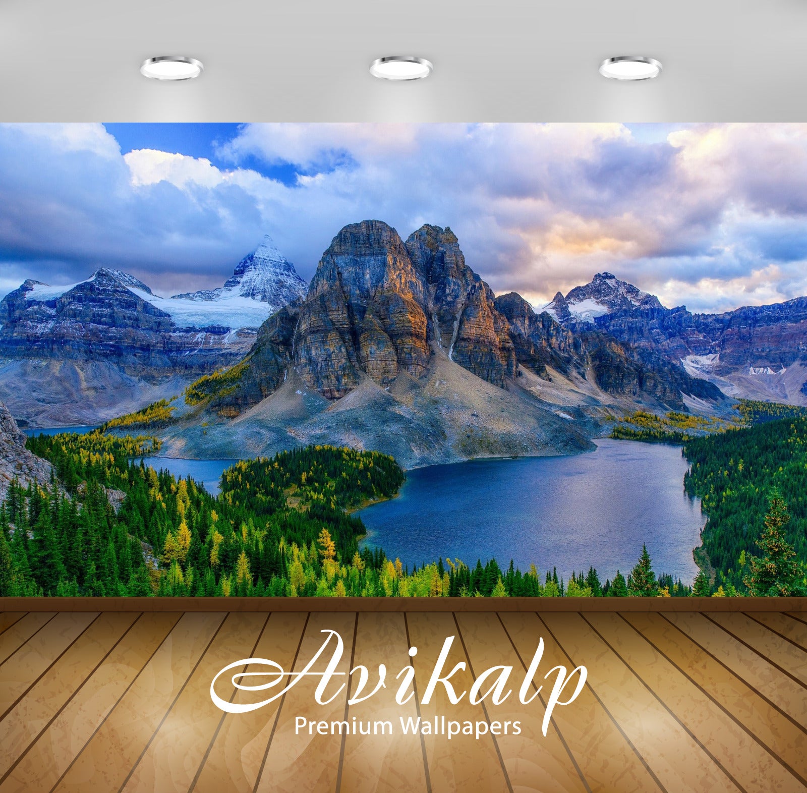 Avikalp Exclusive Awi5415 Fluffy Clouds Above The Rocky Mountains Nature Full HD Wallpapers for Livi Avikalp Exclusive Awi5415 Fluffy Clouds Above The Rocky Mountains Nature Full HD Wallpapers for Livi