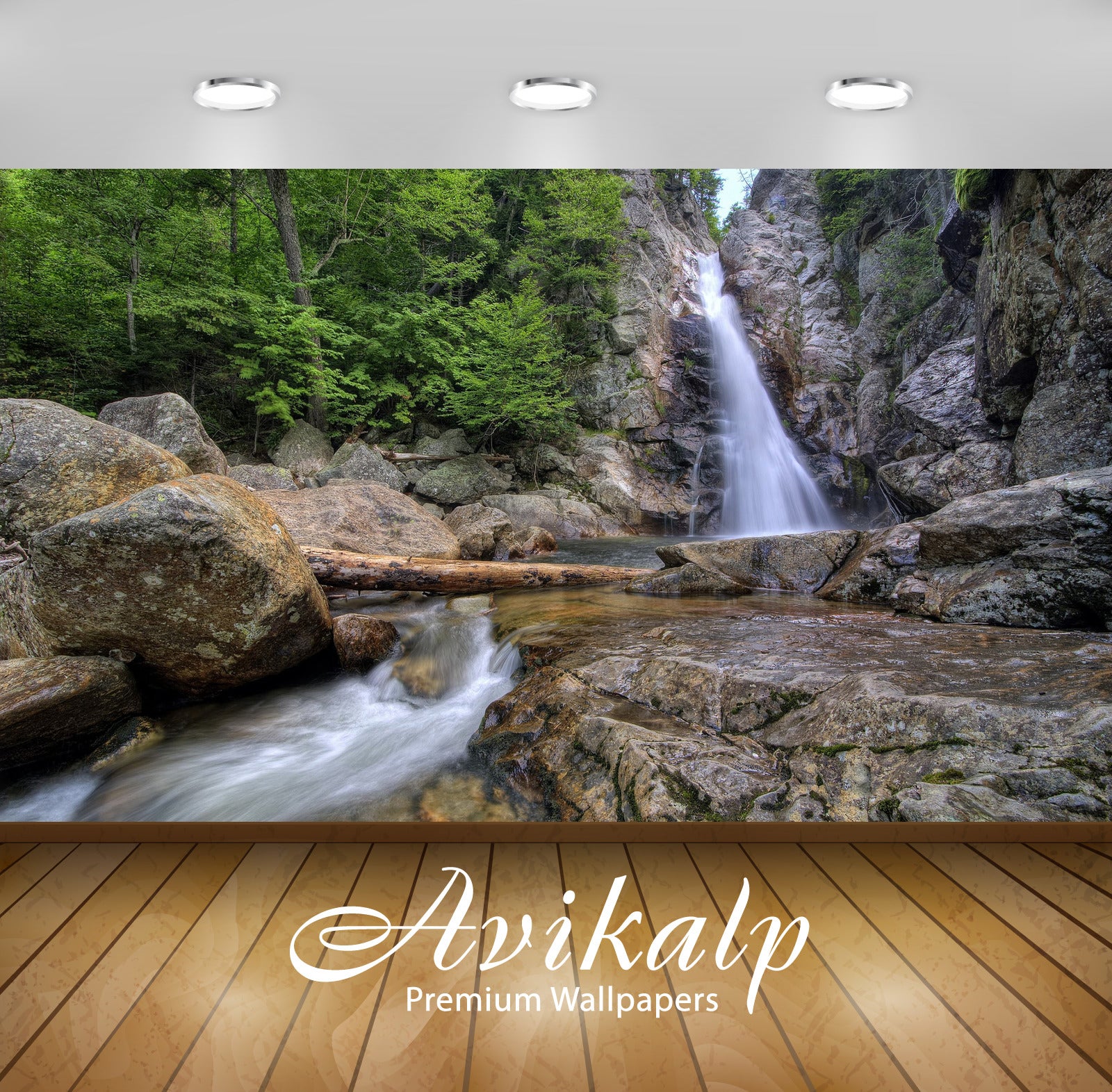 Avikalp Exclusive Awi5505 Glen Ellis Falls In New Hampshire Nature Full HD Wallpapers for Living roo Avikalp Exclusive Awi5505 Glen Ellis Falls In New Hampshire Nature Full HD Wallpapers for Living roo