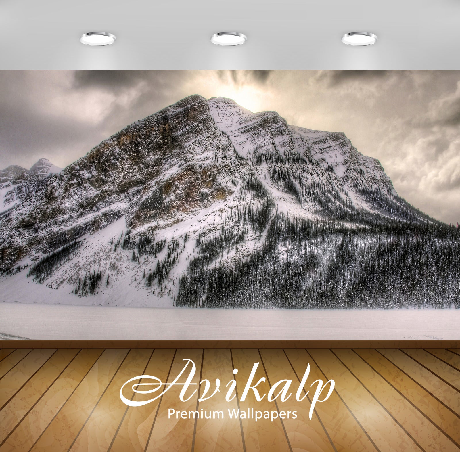 Avikalp Exclusive Awi5506 Glowing Sun Hiding Behind The Snowy Mountain Nature Full HD Wallpapers for Avikalp Exclusive Awi5506 Glowing Sun Hiding Behind The Snowy Mountain Nature Full HD Wallpapers for