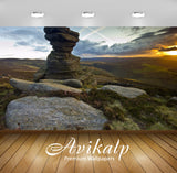 Avikalp Exclusive Awi5520 Golden Sunset Over The Mountains Nature Full HD Wallpapers for Living room Avikalp Exclusive Awi5520 Golden Sunset Over The Mountains Nature Full HD Wallpapers for Living room