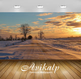 Avikalp Exclusive Awi5522 Golden Sunset Over The Snow Nature Full HD Wallpapers for Living room, Hal Avikalp Exclusive Awi5522 Golden Sunset Over The Snow Nature Full HD Wallpapers for Living room, Hal