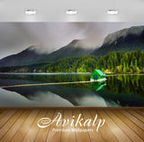Avikalp Exclusive Awi5571 Green House On The Lake Nature Full HD Wallpapers for Living room, Hall, K Avikalp Exclusive Awi5571 Green House On The Lake Nature Full HD Wallpapers for Living room, Hall, K