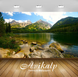 Avikalp Exclusive Awi5573 Green Lake Water Guarded By The Green Forest Nature Full HD Wallpapers for Avikalp Exclusive Awi5573 Green Lake Water Guarded By The Green Forest Nature Full HD Wallpapers for