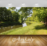 Avikalp Exclusive Awi5579 Green Nature By The River Nature Full HD Wallpapers for Living room, Hall, Avikalp Exclusive Awi5579 Green Nature By The River Nature Full HD Wallpapers for Living room, Hall,