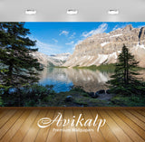 Avikalp Exclusive Awi5589 Green Trees By The Snowy Peaks In Banff National Park Nature Full HD Wallp Avikalp Exclusive Awi5589 Green Trees By The Snowy Peaks In Banff National Park Nature Full HD Wallp