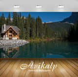 Avikalp Exclusive Awi5628 Hut At The Mountain Lake Nature Full HD Wallpapers for Living room, Hall, Avikalp Exclusive Awi5628 Hut At The Mountain Lake Nature Full HD Wallpapers for Living room, Hall,