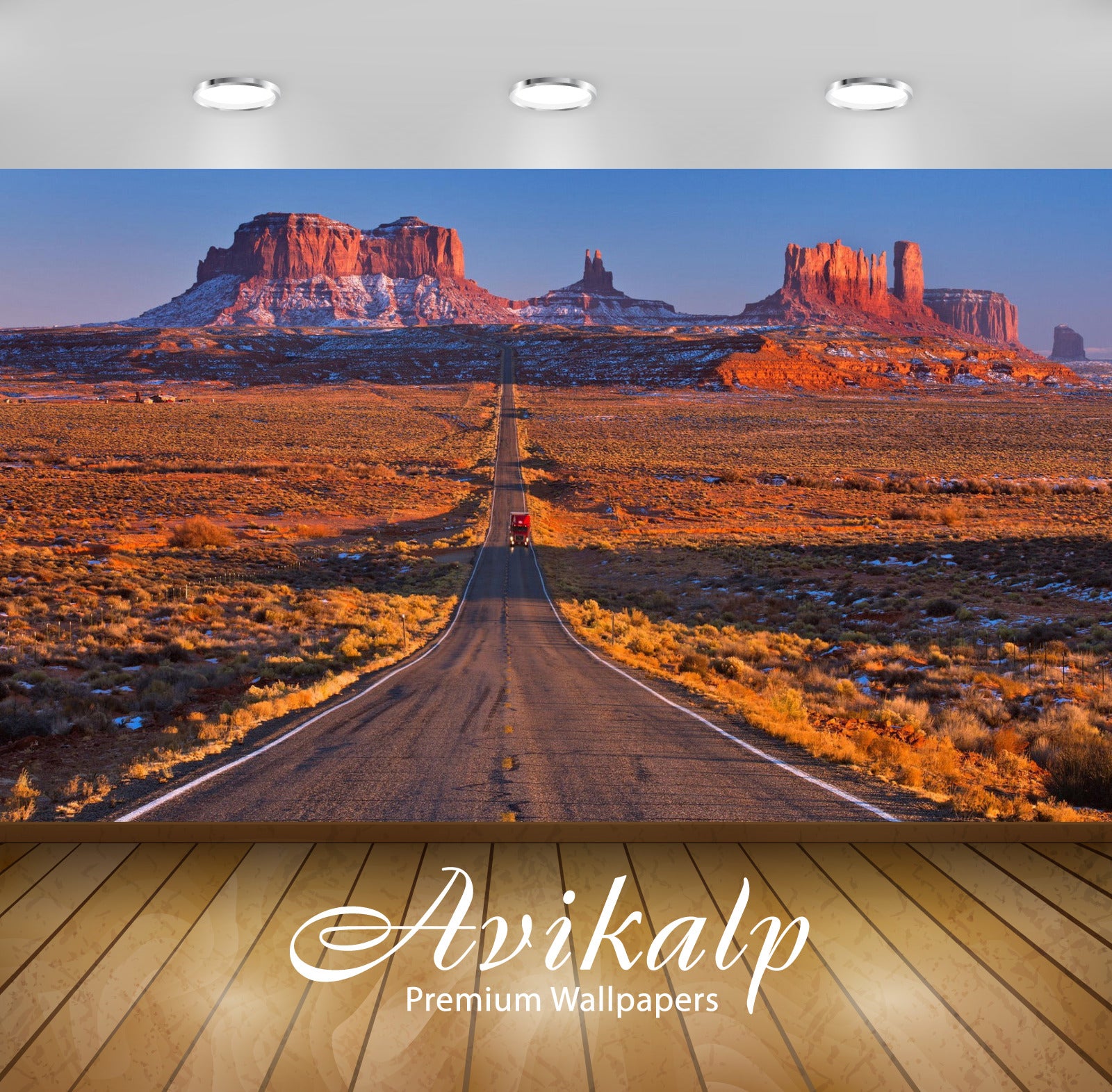 Avikalp Exclusive Awi5765 Monument Valley Nature Full HD Wallpapers for Living room, Hall, Kids Room Avikalp Exclusive Awi5765 Monument Valley Nature Full HD Wallpapers for Living room, Hall, Kids Room