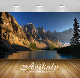 Avikalp Exclusive Awi5768 Moraine Lake Banff National Park Nature Full HD Wallpapers for Living room Avikalp Exclusive Awi5768 Moraine Lake Banff National Park Nature Full HD Wallpapers for Living room