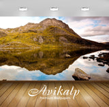 Avikalp Exclusive Awi5771 Mossy Hill Reflecting In The Calm Water Nature Full HD Wallpapers for Livi Avikalp Exclusive Awi5771 Mossy Hill Reflecting In The Calm Water Nature Full HD Wallpapers for Livi